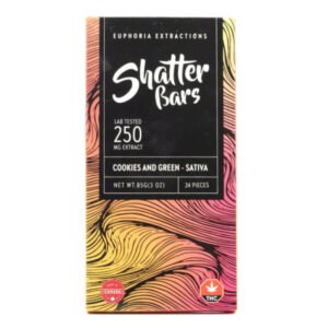 Alternative view of Sativa Cookies & Green Shatter Bar (Euphoria Extractions)