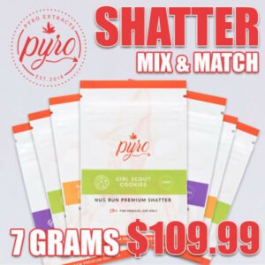 Pyro Extracts Shatter 7 Pack