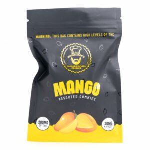 Alternative view of 200mg THC Assorted Mango Gummies (Sugar Jack’s)