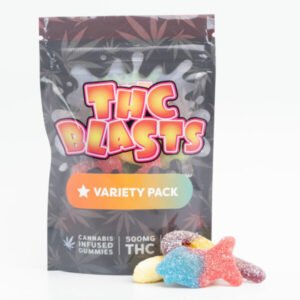 Alternative view of 500mg THC Blasts Gummies (Blast Edibles)