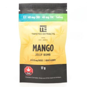 80mg 1:1 Jelly Bombs (Twisted Extracts)