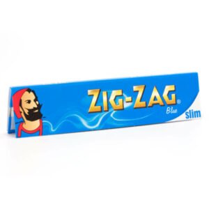 Zig Zag Rolling Papers – Blue Slim King Size