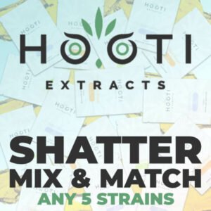 Alternative view of Hooti Extracts Shatter 5 Pack